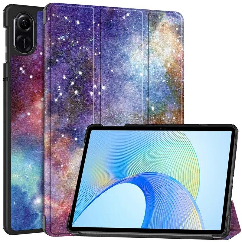 Tablet Coque Für Honor Pad X9 Fall Nette Einhorn Katze Falten Leder Abdeckung Für Funda Honor Pad X8 Pro Ehre tablet X8 Pro Fall Kinder