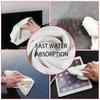 40x70CM Natural Deer Skin Cleaning Cloth for Car Wash Care, Quick Dry Cleaning Towels, High Water Absorption Glass Drying Cloth