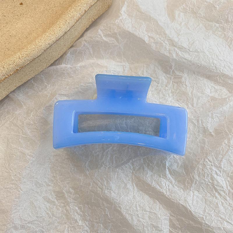 New Claw Clip for Women Tough Colorful Plastic Hair Claw Large Size Hair Clamps Claw Clip Crab Chic Hair Accessories Gift