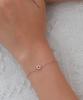 Blancier Rose Circle Bl253B1223 Women'S Bracelet