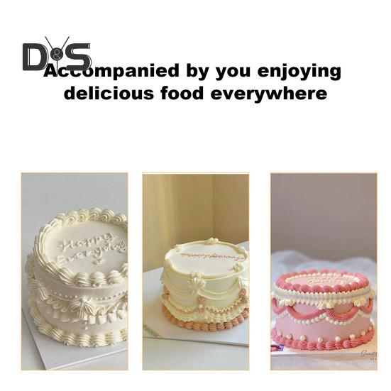 2 ks Sada na zdobení dortů s nastavitelným obloukovým vodítkem Přesná sada pekařského náčiní s 14 nastaveními šířky a hloubkovou stupnicí Plastová šablona na polevu pro domácnost