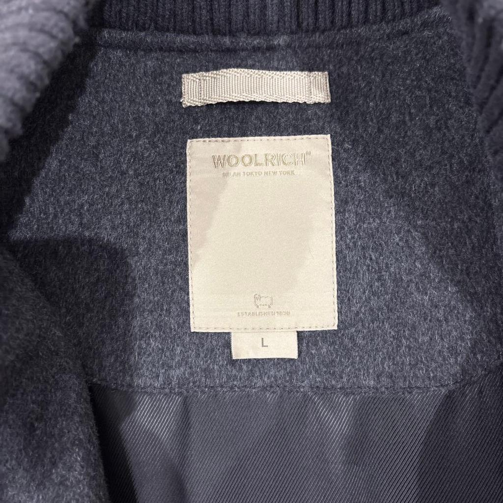 Used WOOLRICH Woolrich double wool bomber