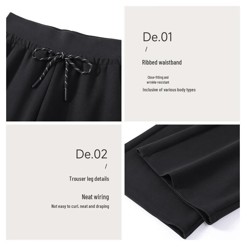 MJ Style Women's Straight-Leg Micro-Flare Casual Sweatpants