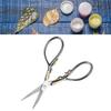 1pc Stainless Steel Tailor Scissors Household   Sewing Accessories(black with gold pattern)