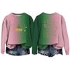 Women's Casual Round Neck Long Sleeve Valentine's Day Printed Pullover Top