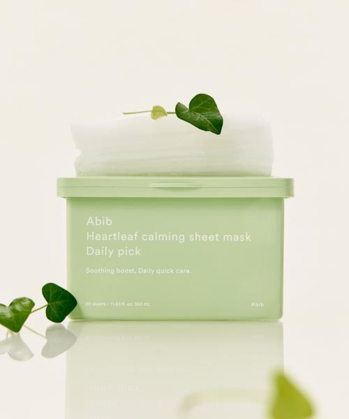 Abib Houttuynia Cordata Calming Sheet Mask Daily Pick 30 Sheets NONE