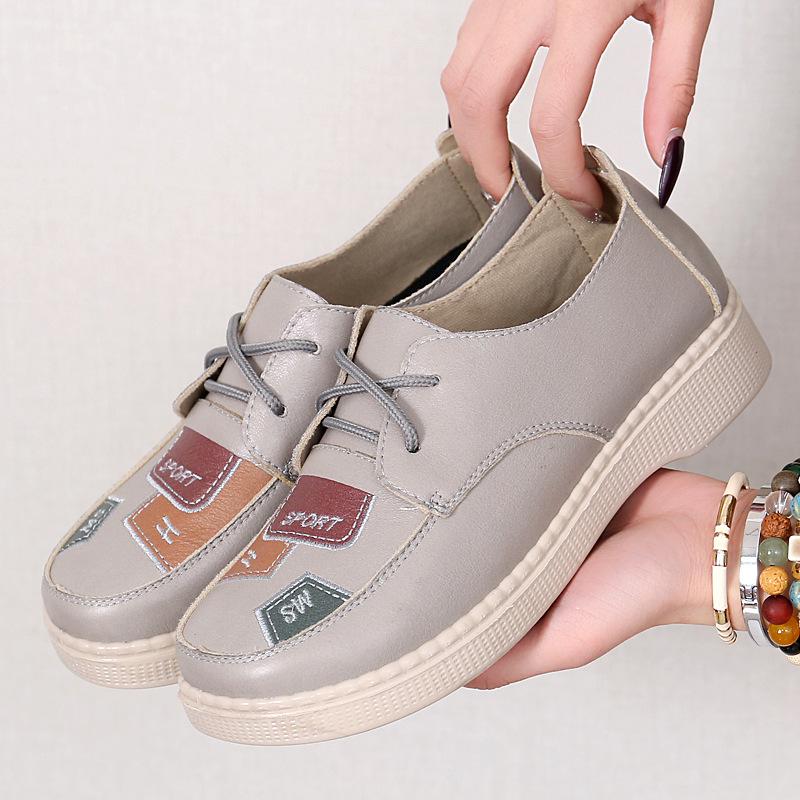 

New Cloth Shoes Women s Single Shoes Breathable Soft-soled Women s Shoes Mom Shoes Casual Shoes 36 білий
