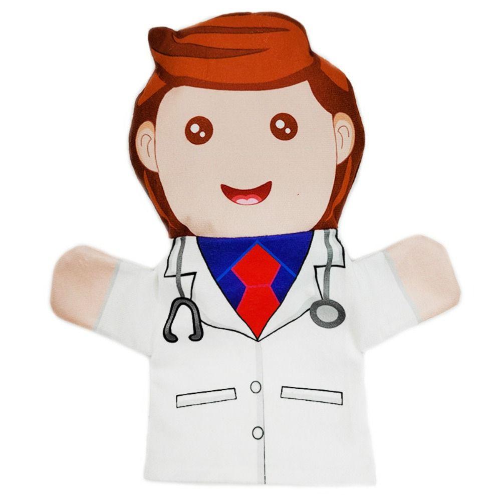 

Члены семьи Куклы-марионетки для членов семьи Тканевые очаровательные фигурки Куклы-марионетки Родитель-ребенок Doctor