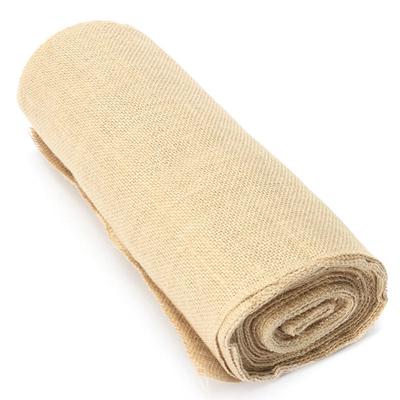 30x100cm kott Lauakangast pulmakaunistus Naturaalne džuudist linane sisal Tooli vöödekoratsioon