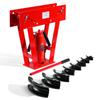 Hydraulic Pipe Bender, 16 Ton Manual Pipe Bending Tool with 8 Dies