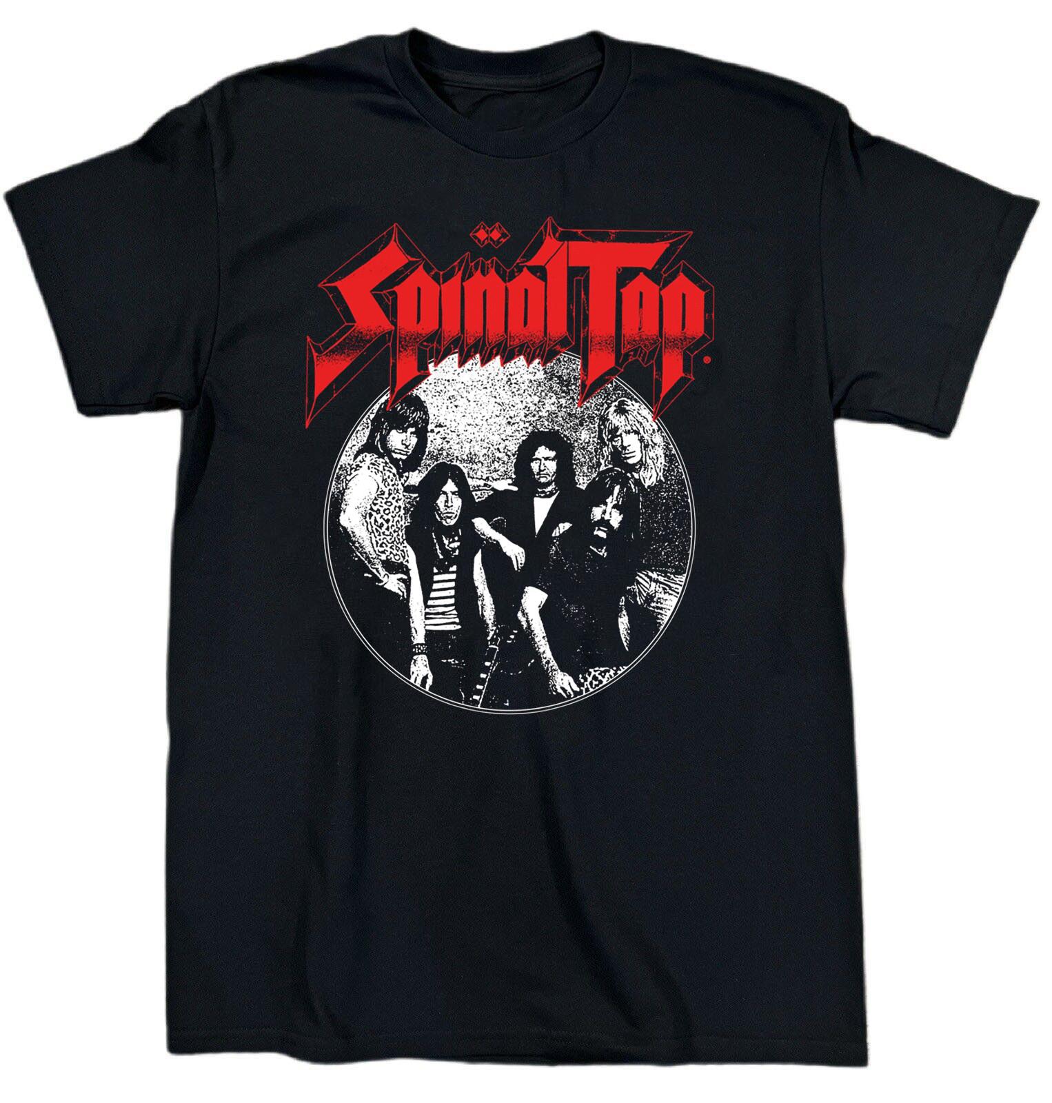 New Spinal Tap Band Music Lover Heavy Cotton Black S-5XL T Shirt MM079 S разноцветный