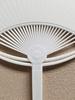 Plain White Polyester Regular Set of 200 Fans, Size,