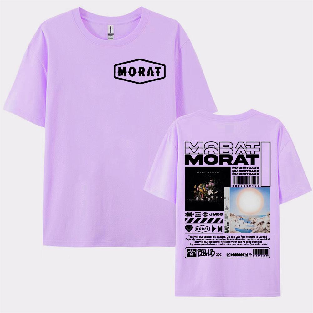 Rock Band Morat Album Graphic Tshirt for Men Hip Hop Style Fashion Vintage T Shirts Unisex Harajuku Casual High Quality T Shirt