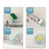 2024 New 1pcs Drain Soap Holder Leaf Shape Soap Box Suction Cup Tray Drying Rack for Shower Sponge Container Kitchen Bathroom