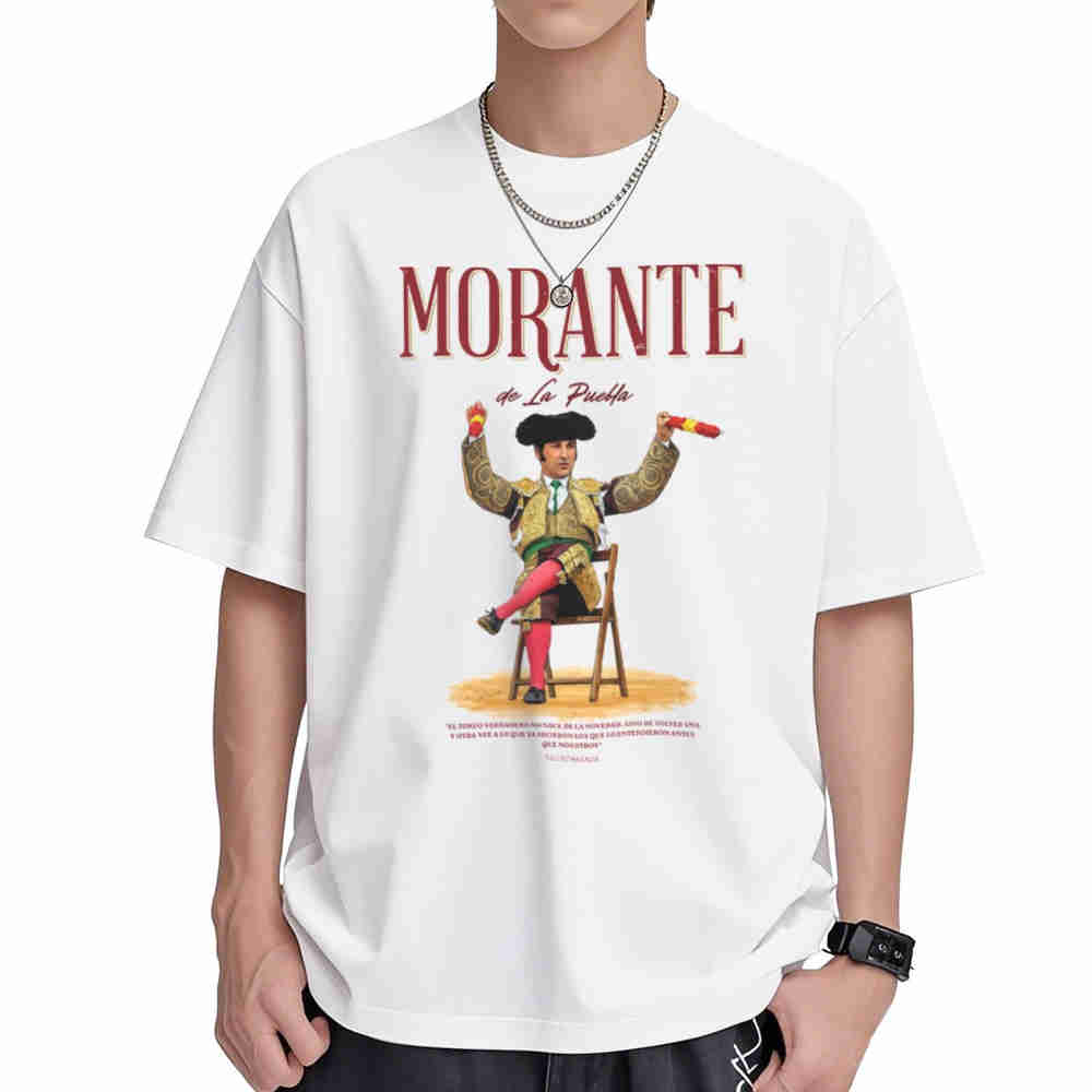 Morante De La Puebla Matador Bullfighting Short Sleeve Tee 100% Cotton T-Shirt