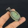 Prehnite Jewelry, 999 Copper Wire Wrapped Pendant Handmade Gemstone Jewelry, Gifts For Wife Brand New Pendant