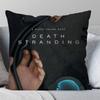 Game Death Stranding Pillow Case Square Pillow Bedroom Sofa Leisure Comfort Cushion Car Living Room Home Decoration