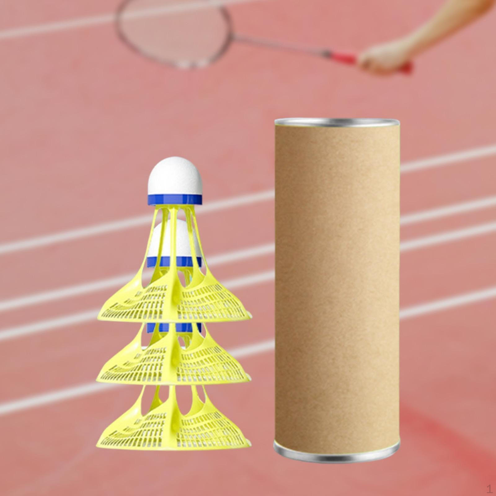 

2.5 X Inch Windproof Badminton Ball Set, Portable And Wear-resistant, for Entertainment Or White 3Pcs