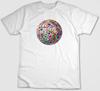 Globe With World Flag, Short Sleeve T Shirt Men / Woman G081