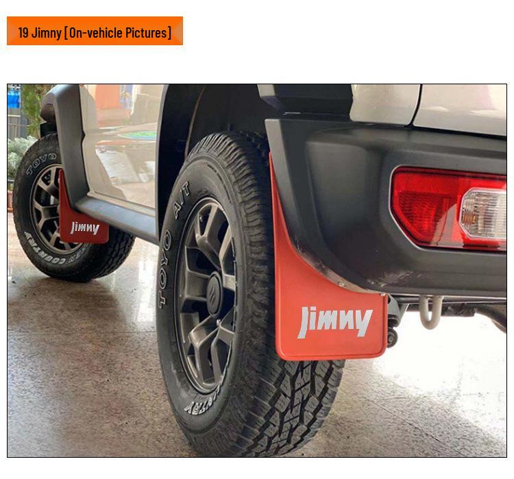 Rotes Fender-Emblem für Suzuki Jimny 2019