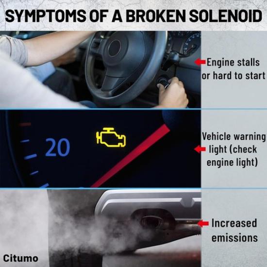 Canister Purge Solenoid Purge Control Vacuum Solenoid Valve Canister Shutoff Val