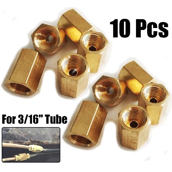 Тройник тормозной трубки с обратным расширением Для трубки 3/16 (Резьба 3/8 -24) (Упаковка из 10 шт.)