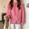 Wind real shot lamb wool hooded autumn and winter furry sweater women's fleece thickened coat