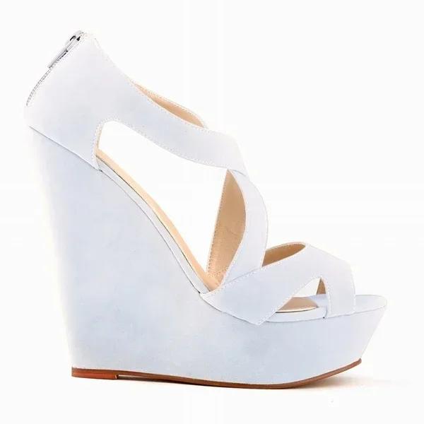 Women Sandals Summer Fashion Sexy Pumps High Heels Trend Comfort Peep Toe Wedge Platform Heel Jazz Dance Female Shoes Plus Size