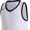 Nike DRI FIT CROSSOVER Basketbalshirt Heren Wit/Zwart/Zwart HF0500-106