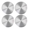 Wheel Cap Sticker 50mm Silver Tone Car Wheel Center