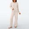 Women's Casual Fashion Comfortable Top And Pants Homewear Pajama Set