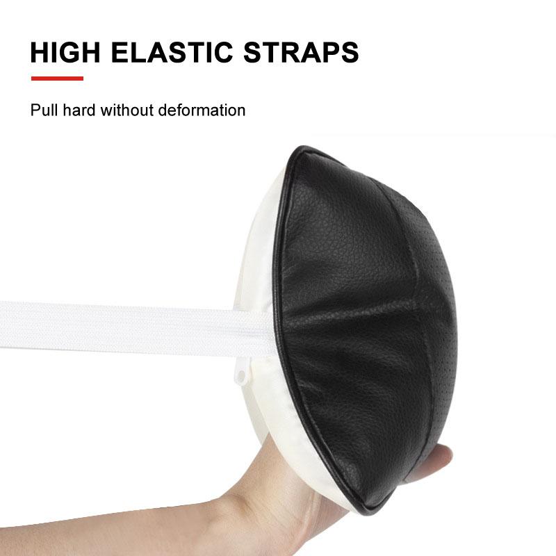 1/2Pcs Leather Car Interior Seat Headrest Neck Pillow Car Accessories For Audi C7 C6 C5 B5 B6 B7 B8 B9 D3 Q3 Q5 Q7 TT A1 A3 A4 A5