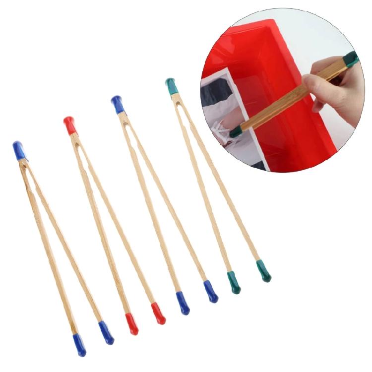 Film Developing Equipment Pack For Photography Enthusiasts Darkroom Use Darkroom Film Development Bamboos Print Tongs