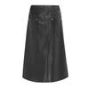 I Saw It First Womens/Ladies Faux Leather Slim Pencil Skirt