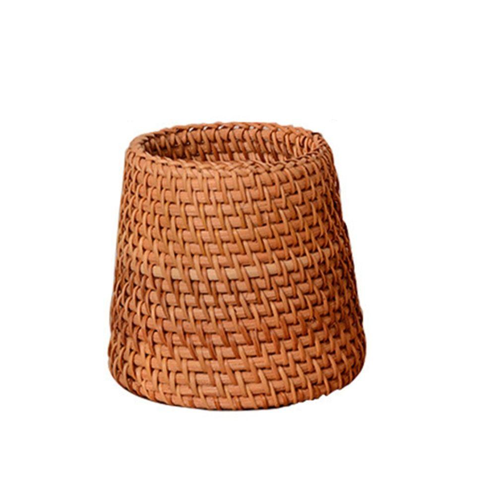 Cosmetic Holder Hand Woven Pen Holder Large Capacity Stationery Container  Tableware Holder