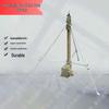 Portable Telescopic Field Lightning Rod