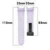 20mm Straps for Samsung Galaxy Watch 7 5 Pro 6 5 4 Magnetic Buckle Silicone Band Correa Galaxy Watch 6 Classic No Gaps Bracelet