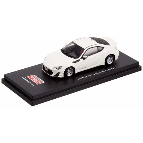 LA-X 1/43 Scale Toyota 86 TRD Customization Concept In Satin White Pearl (Finished Product)