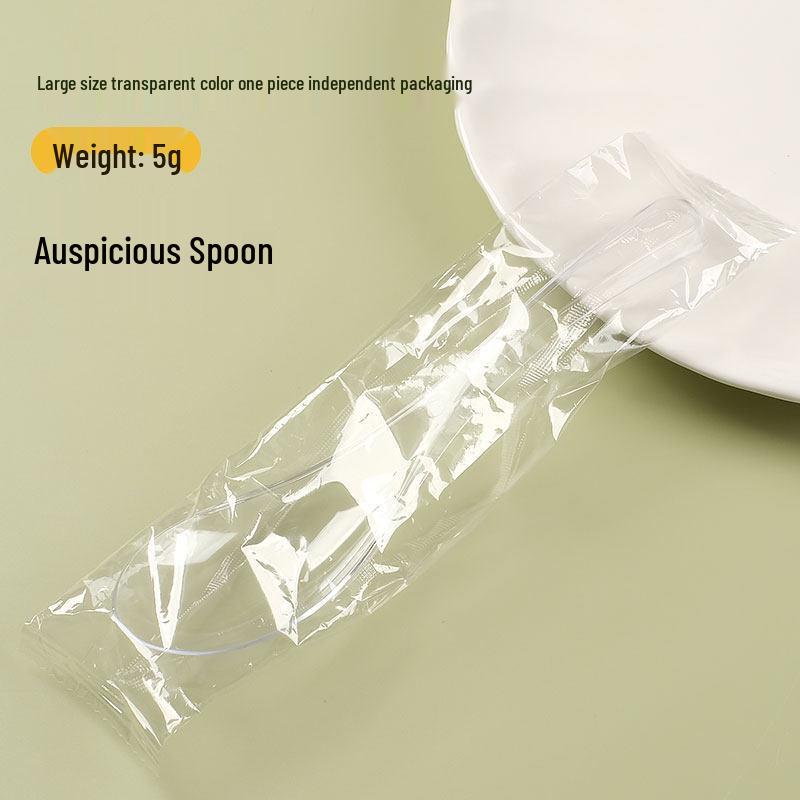 ZISIZ Disposable Soup Spoon