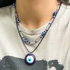 Accessories Fashion Blue Eyes Vintage Beaded Necklace Ethnic Bohemian Ladies Necklace