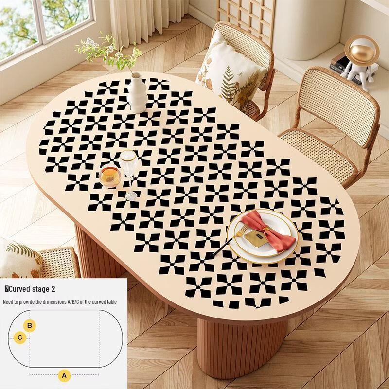 Oval Dining Table Mat