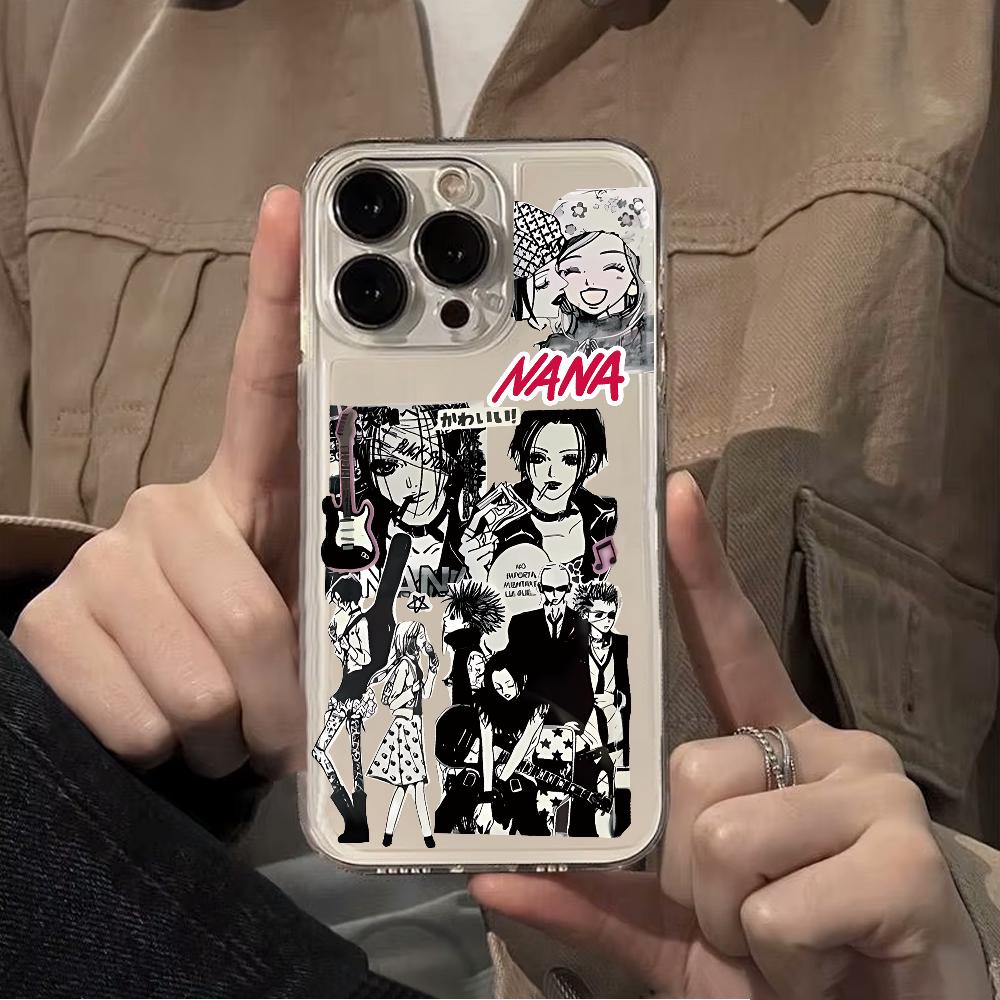 Anime Osaki Nana Phone Case For IPhone 16 15 14 13 12 11 Pro Max Mini X XS SE 7 Plus 16E Shockproof Non-Slip Cover Fundas