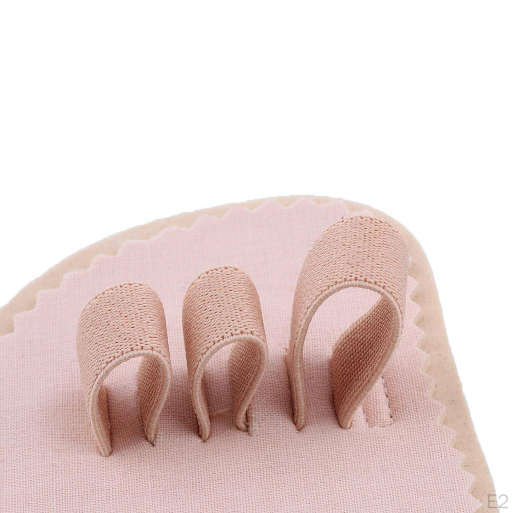 2 Pieces Cuttable Toe Straightener Pad Overlapping Crooked Stretcher