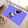 Cartoon Rocket Astronaut Bathroom Mat Anti-slip Absorb Water Long Strip Cushion Bedroon Mat Welcome Doormat