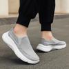 Slip-On Dad Shoes Non-Slip Breathable Soft Bottom Lightweight Large Size Casual Beijing Cloth Shoes for Men Comfortable