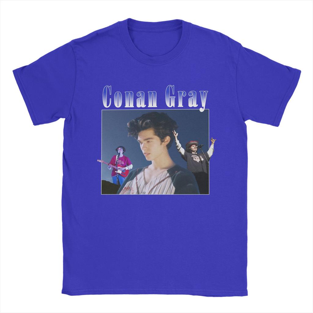 Conan Gray Pánské tričko Úžasná bavlněná trička Kulatý výstřih Krátký rukáv Trička Letní topy