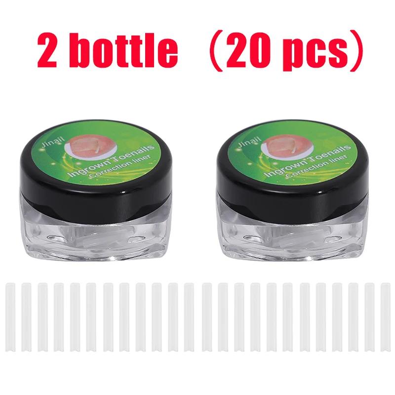 Ultra-thin Ingrown Toenail Corrector Tools C-shaped Tube Pad Correcting Nails Growth Paronychia Treatment Recover Pedicure Tools