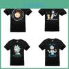 Rick And Morty T Shirt Men Short Sleeve Polyester Breathable Summer Casual Style For Teens