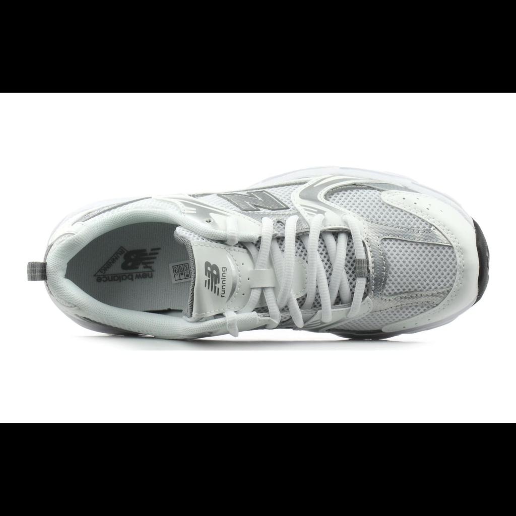 New Balance 530 White Silver GS GR530AD