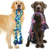 Heavy Duty Dog Rope Toy for Large and Medium Dogs Long Lasting Teeth Cleaning Chew Toys for Aggressive Chewers Bully Breeds